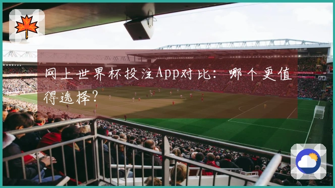 网上世界杯投注App对比：哪个更值得选择？