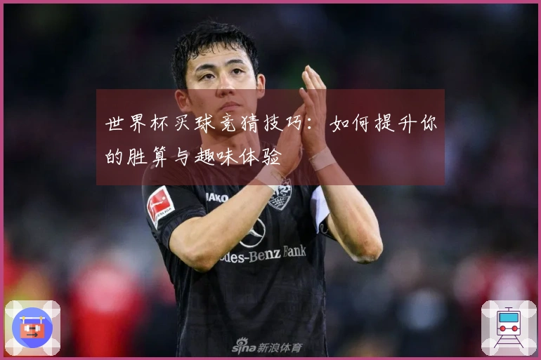 世界杯买球竞猜技巧：如何提升你的胜算与趣味体验